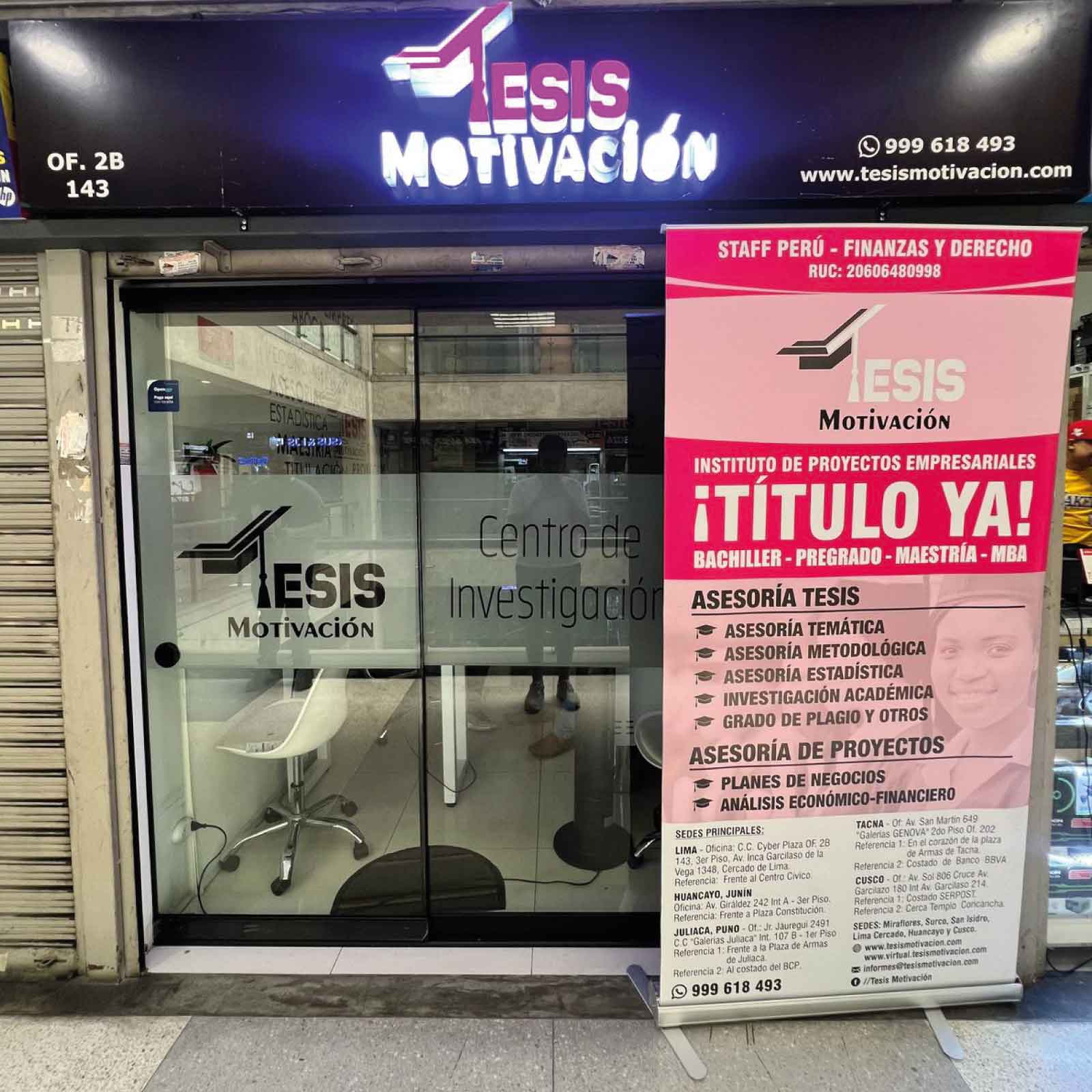 TESIS MOTIVACION